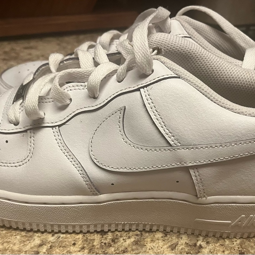 White Air Force 1 Nike shoes